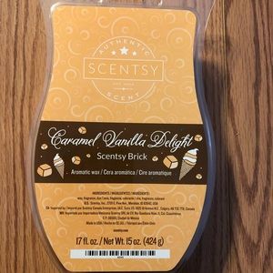 Scentsy Caramel Vanilla Delight Brick
